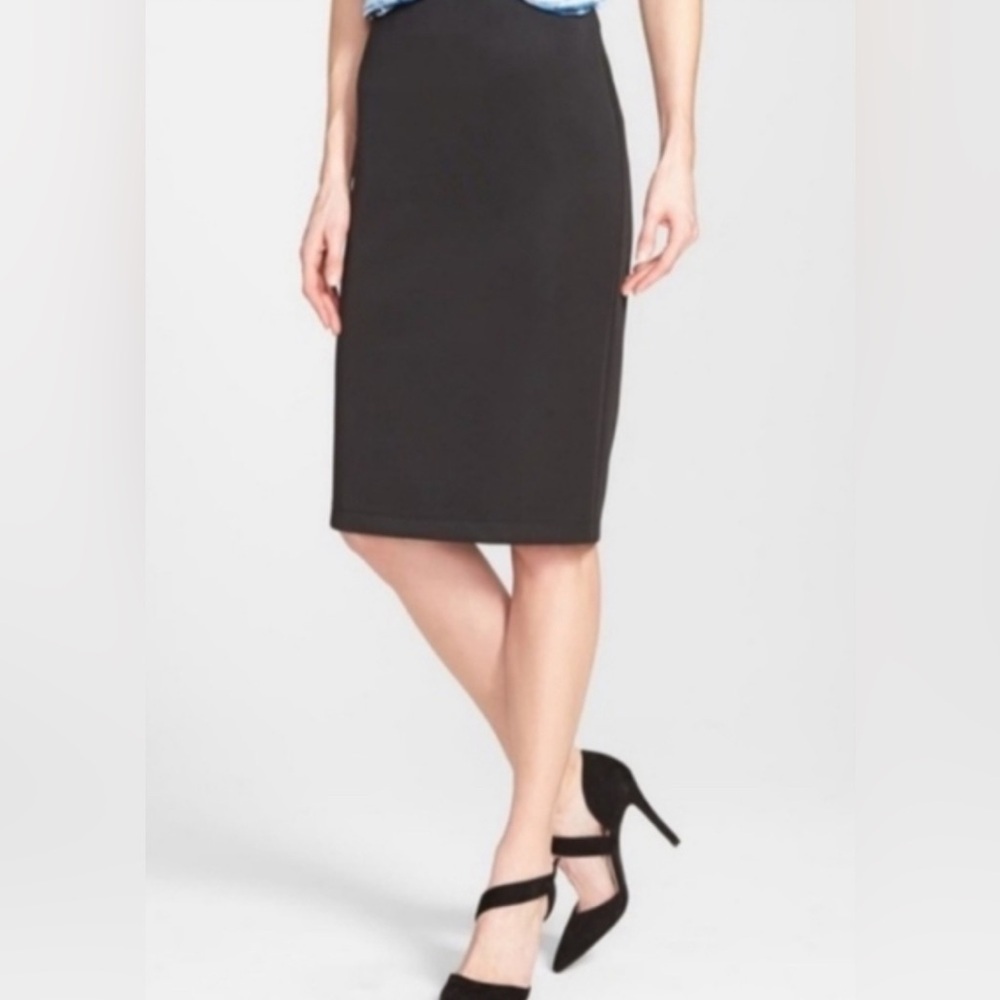 Black Vince Camuto Midi Skirt Size Small